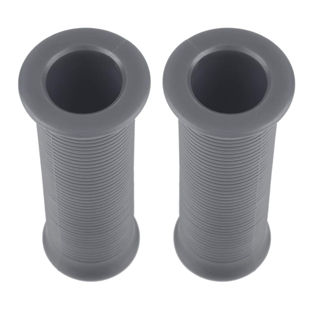 Akozon Gripy na volant 1" 25mm/1.1" 28mm Univerzální Motocyklové Protiskluzové Pruhované Vintage TPU Rukojeť