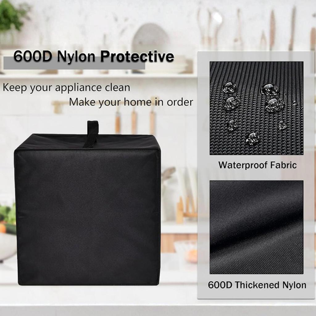 Dust Cover For Coffee Maker Waterproof Coffee Maker Machine Cover With Top Handle UV-Resistant Nylon Protector For Hotel