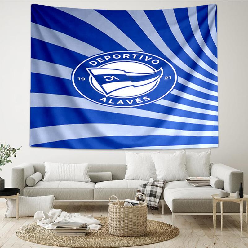 1PC Deportivo FC Printed Tapestry Room Decoration Wall Hanging for Living Room Bedroom, dormitory, Birthday and Christmas gifts