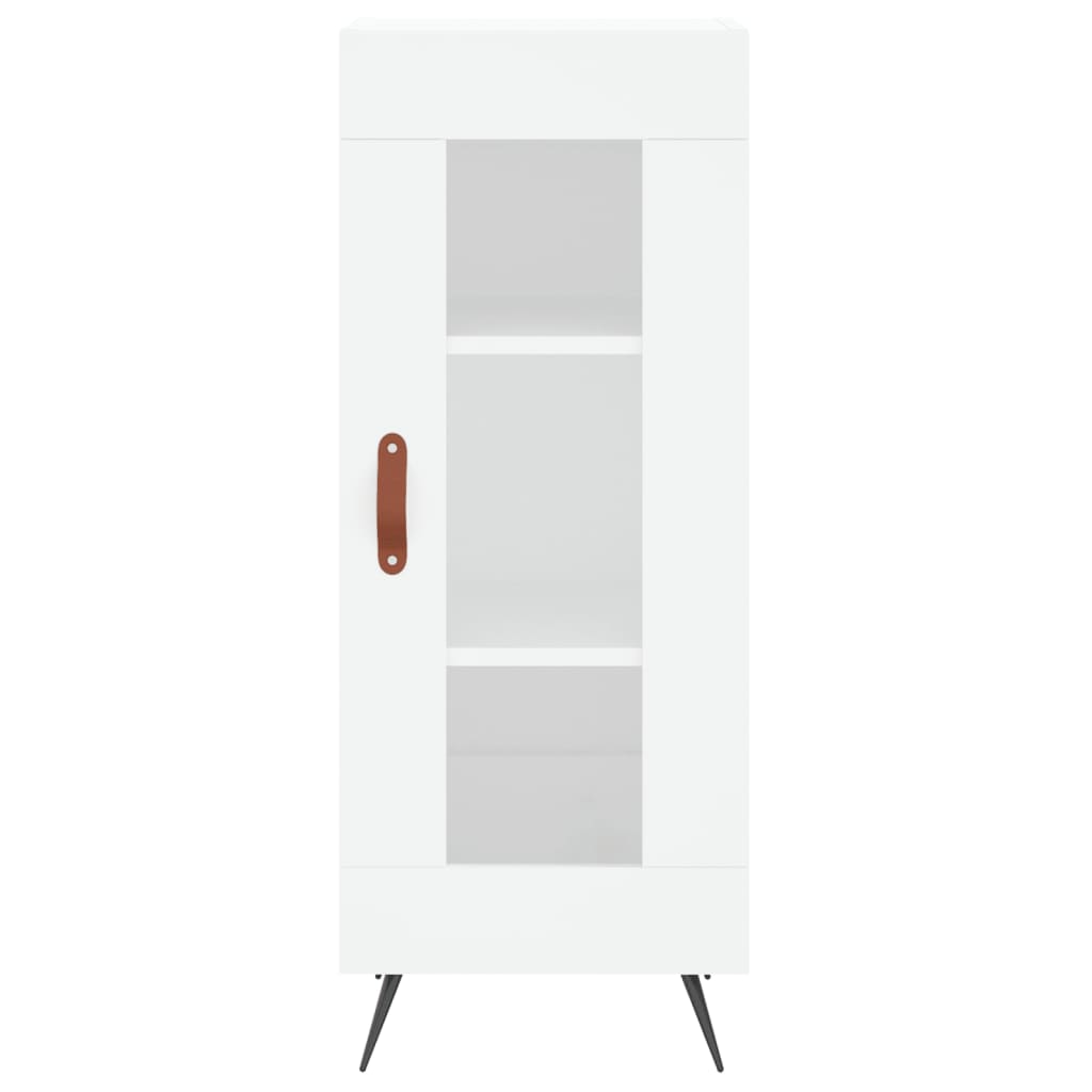 Vidaxl Cabinet, White, 34.5X34X90 Cm, Wood-Based Material