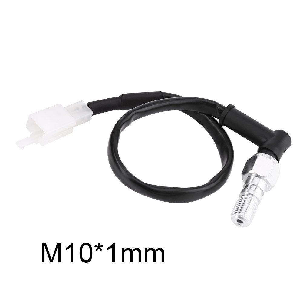 tusk Hydraulic Brake Switch, Anauto Universal Motorcycle Hydraulic Brake Pressure Rear Light Switch Hollow Bolt(M10*1MM)