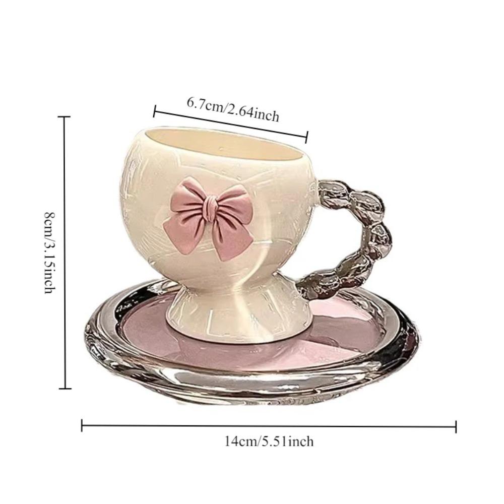 Creative Ceramic Coffee Cup Set High Beauty European Morandi Set Combination