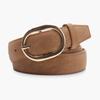 Classic Minimalist Pu Leather Belt With Alloy Buckle For Casual Women