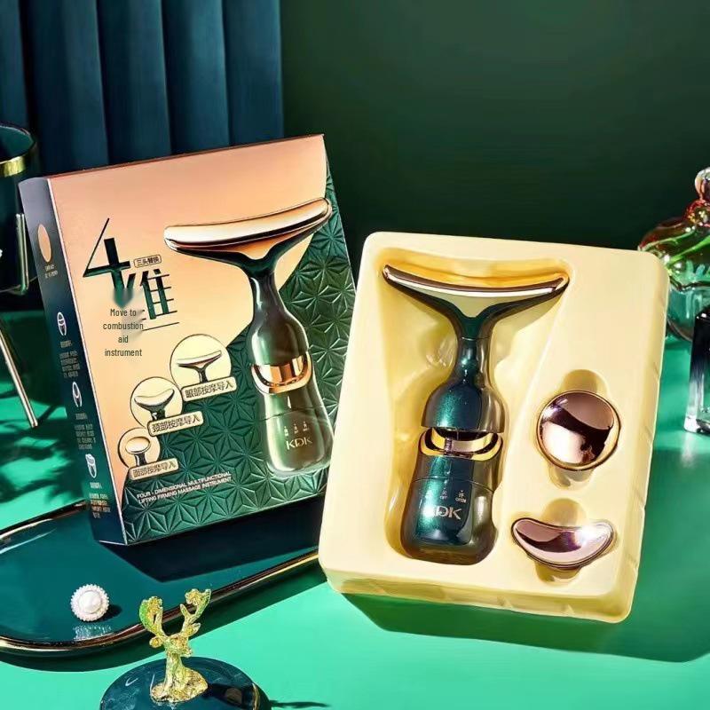 

Прибор для лифтинга и подтяжки лица: Уменьшает морщины на шее, Электрический массажер