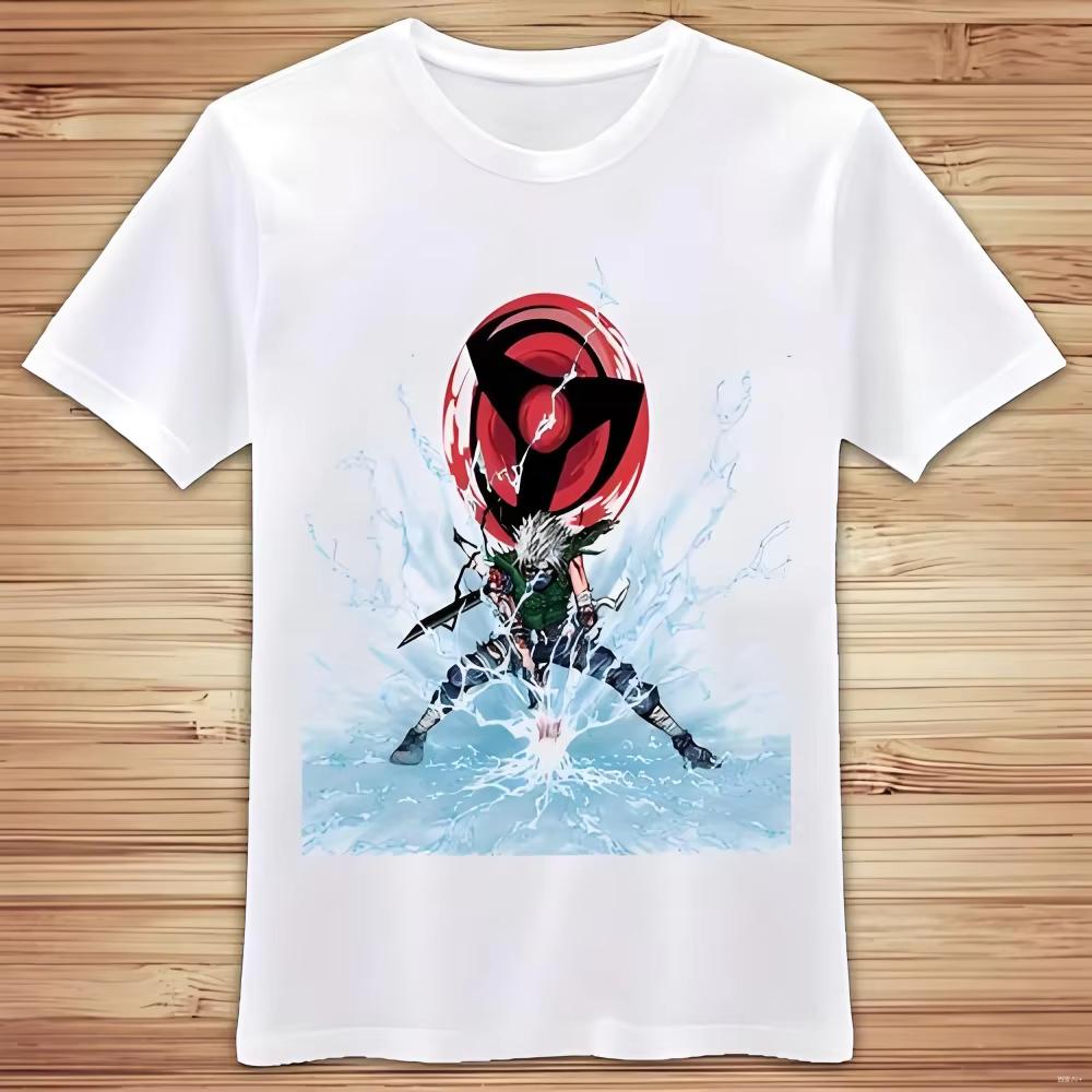 Summer Trendy Brand Childrens Tshirt Summer Japanese Anime Naruto Nine Tails 100 Cotton Printed Parent Child Tshirt