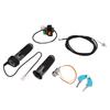 Bike Throttle Grip Kit Anti Slip Bike Drum Brake Line Ignition Switch Key Kit for Electric Bike Scooter Motor