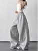 Pantalones de chándal anchos con cordón para mujer - Casual, Adelgazantes y con caída Estilo 2026