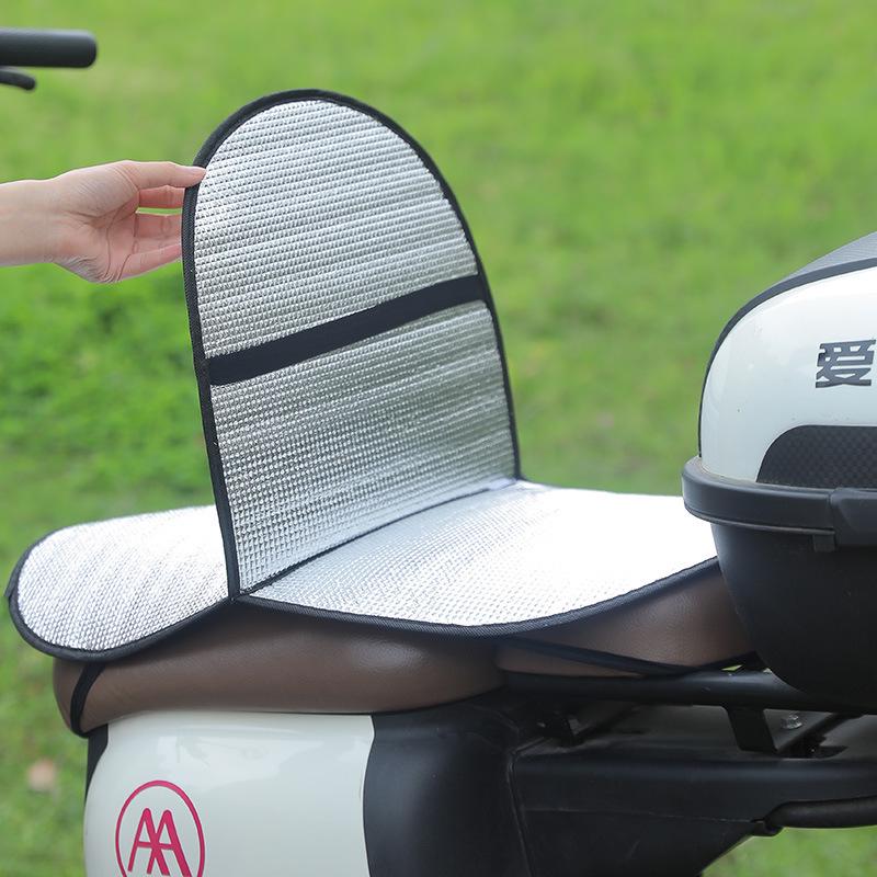 

Летняя защита от солнца Алюминиевая фольга Теплоизоляционная подушка для сиденья для автомобилей и мотоциклов