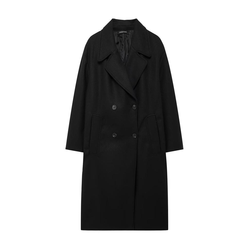 Autumn Women's Fashion Solid Color Soft Loose Coat Jacket