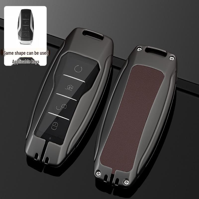 BYD Key Case: Compatible with Song QinPLUS/dmi, Dolphin E2, Tang Han EV, E3, Destroyer 05 - Full Coverage Shell