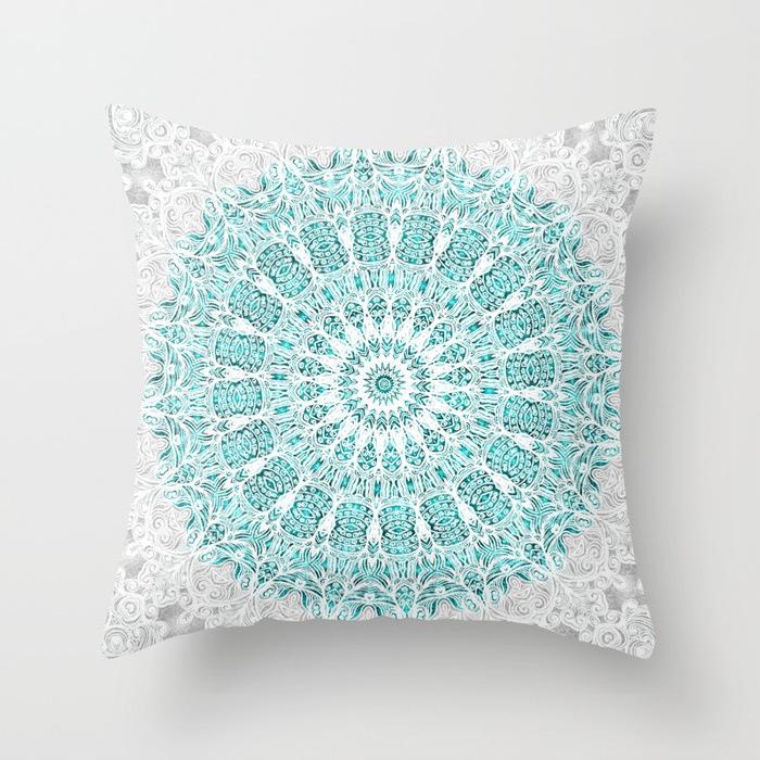 New Mandala Series Ethnic Theme Polyester Pillow Case Cushion Exotic