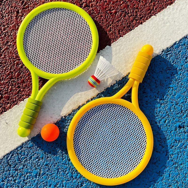 Kleuter Badminton Racket Set voor Kinderen - Ouder-Kind Sport Speelgoed Cadeau voor Jongens en Meisjes