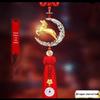 2026 Year of the Horse Zodiac Lucky Charm Rearview Mirror Pendant