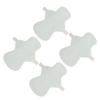 4PCS Washable Menstrual Pad Anti Leakage Breathable Pure Cotton Skin Friendly Reusable Sanitary Pad for Women Blue