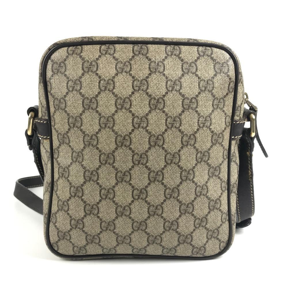 Gucci 233268 GG Supreme Logo Crossbody Pochette Bag Shoulder Bag