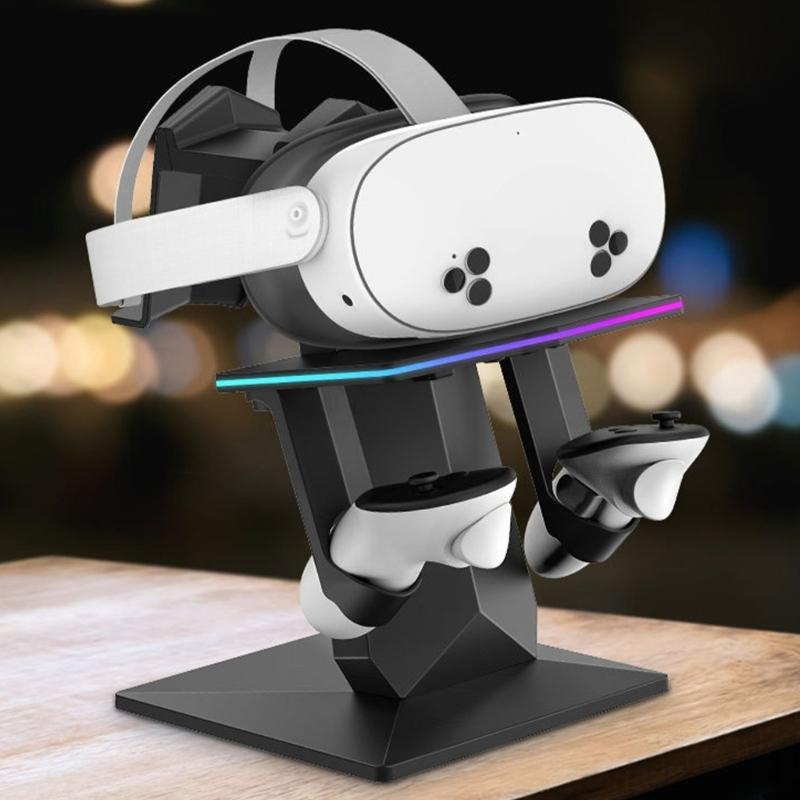 Headset Charging Dock for 3s VR Headset Charging Stand Base with Light Portable 18W Charging Station
