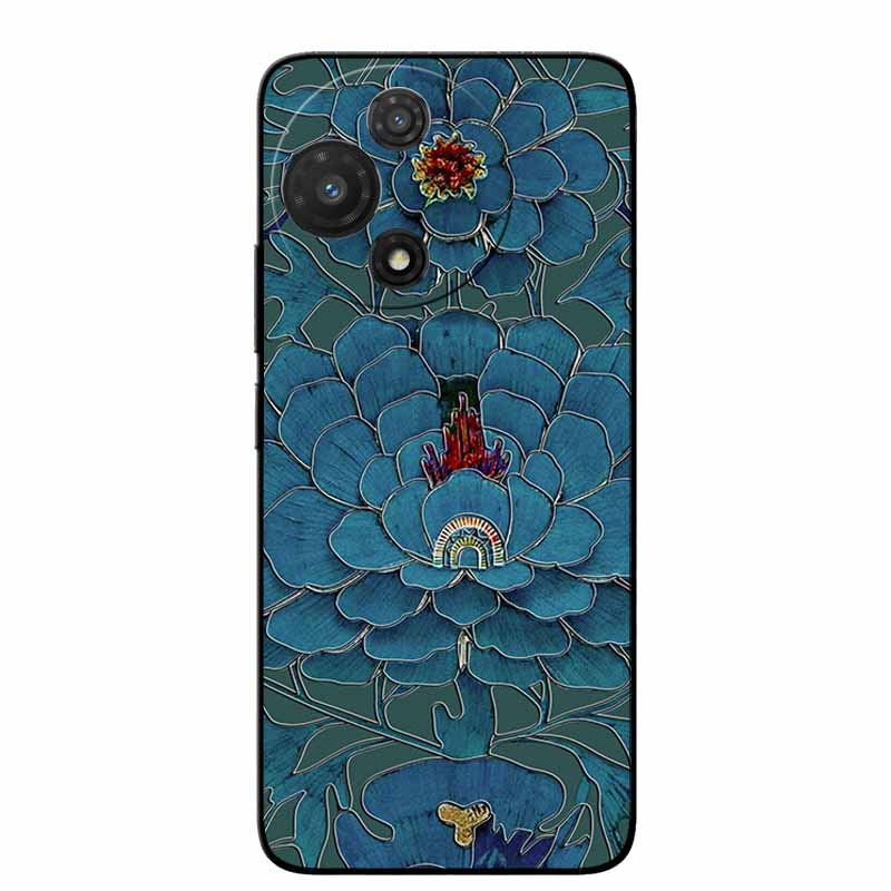 3D Cartoon Emboss Case For TCL 60R / TCL 60 SE NxtPaper Relief Embossed Retro Silicone Covers For 60 SE NXTpaper 5G Anime Bumper