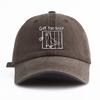 pc GOT TOO SILLY Print Washed Baseball Cap for AdultsMinimalist Retro Style Casual Soft Adjustable Dad HatPerfect As Gift