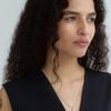 mimesi Tear Drop Necklace (snake chain)