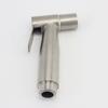 Black Silver Hand Toilet Bidet Sprayer Set Stainless Steel 2m Water Hose Valve Diverter Holder Faucet Wc Bathroom Shower Head