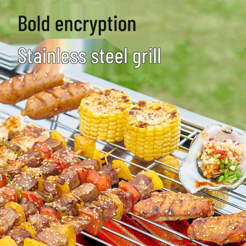Shizhi Outdoor Foldable Stainless Steel BBQ Grill