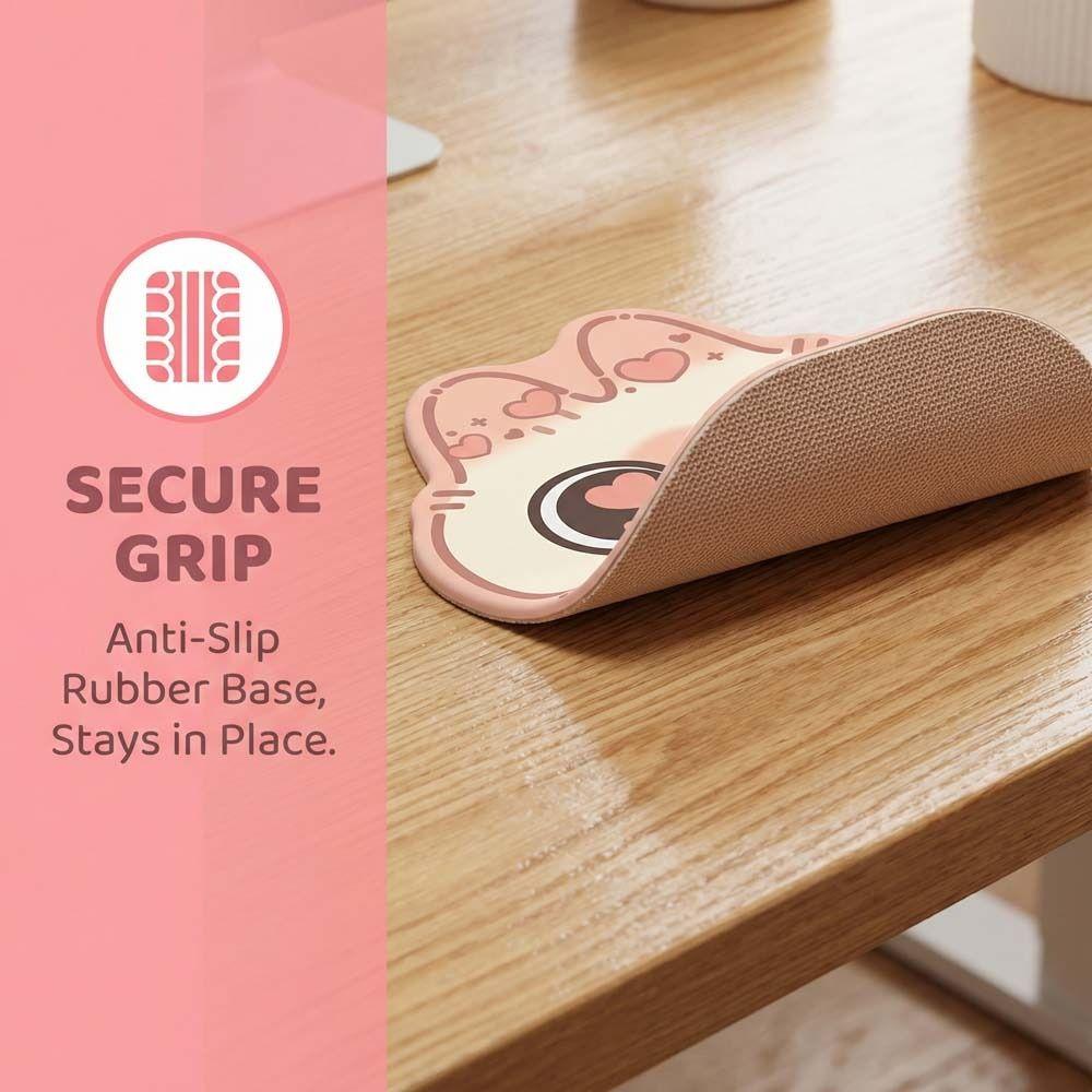 Cartoon Black Cat Mouse Pads Wrist Pad Kawaii Cat Mouse Pad Cat Large Mouse Mat Home Decor