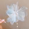 U-Shaped Fixed Hairpin with High-End Alloy Comb for Women's Updos - Ancient Style Four-Tooth Insert