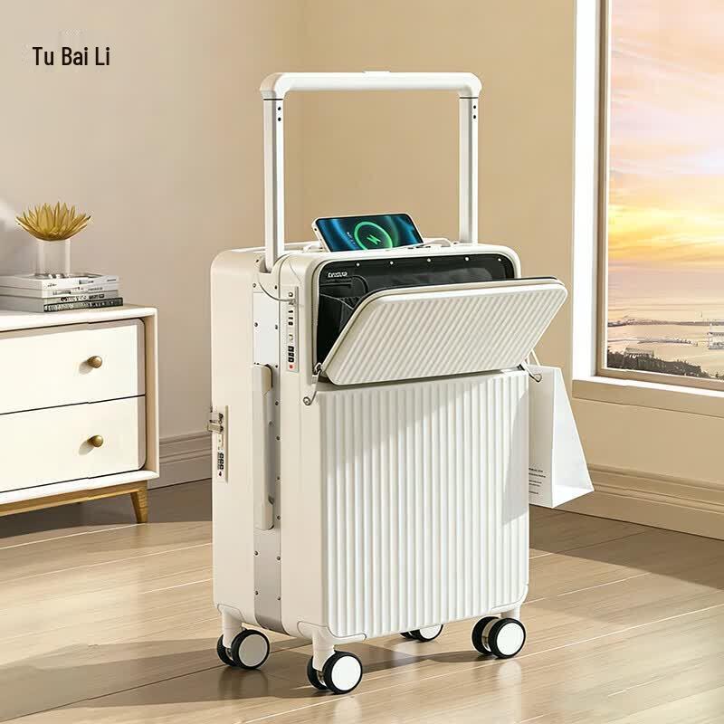 TOBERLIR T0266 Double-Sided Opening PC Luggage