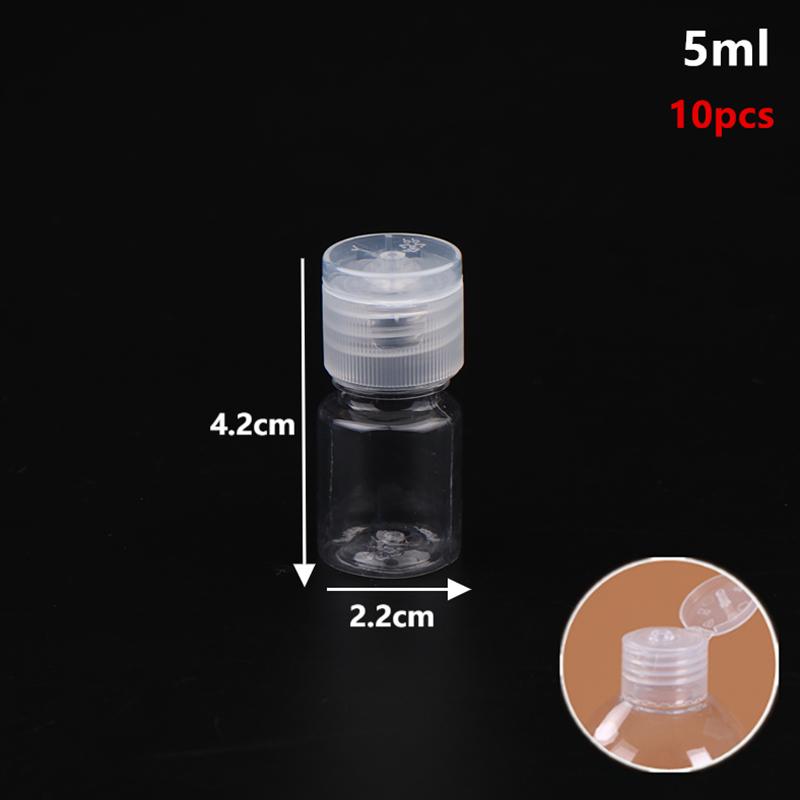 

10 PCS Kitchen Household Sauce Vinegar Squeeze Bottle Portable Outdoor Barbecue Picnic Feast Bottle Kitchen Accessories Tool