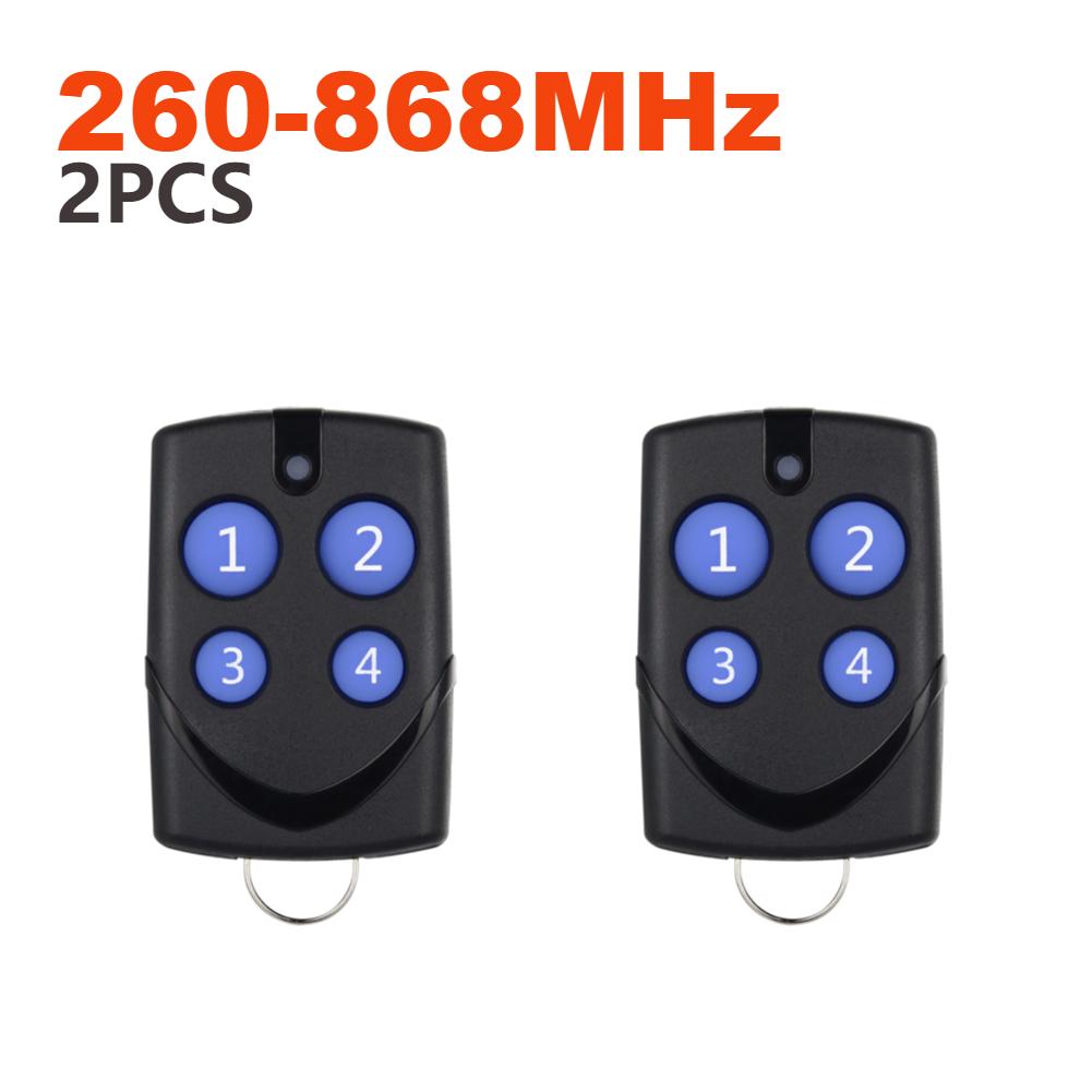 5-1 STÜCKE Garagentor-Fernbedienungsduplizierer 286-868 MHz 433 MHz Code Grabber Klon Tor Schlüsselanhänger Befehl Handsender