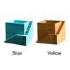Multifunctional Succulent Flowerpot Yellow Blue Wood Desktop Sundries Organizer Cuctus Planter Box Finishing Box Storage Box