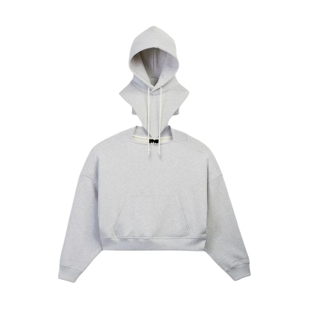 adidas Originals X Bad Bunny Collaborazione Felpa con Cappuccio a Maniche Lunghe a Righe Vestibilità Larga Uomo felpe KF1798