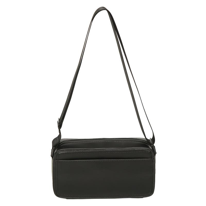 Crossbody Bag Men'S And Women'S Trendy Brand Niche Box Bag Design Sense Small Square Bag Solid Color Mobile Phone Bag Waterproof Shoulder Bag