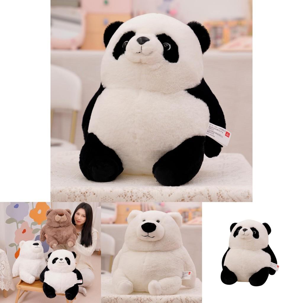 Panda Brown Polar Teddy Bear Doll Stuffed Animal Plush Soft Toy For Kids Baby