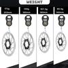 IIIPRO Tarcza Hamulcowa Rotor Rowerowy 140/160/180/203MM Tarcza Hamulcowa Roweru Szosowego Odprowadzanie Ciepła 6 Śrub Pływający Rotor Rowerowy