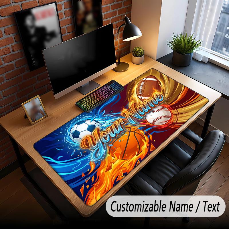 Other Similar Designs Theme Custom Mouse Pad Personalized With Name Text Customized Desk Mat For Office Home Decor