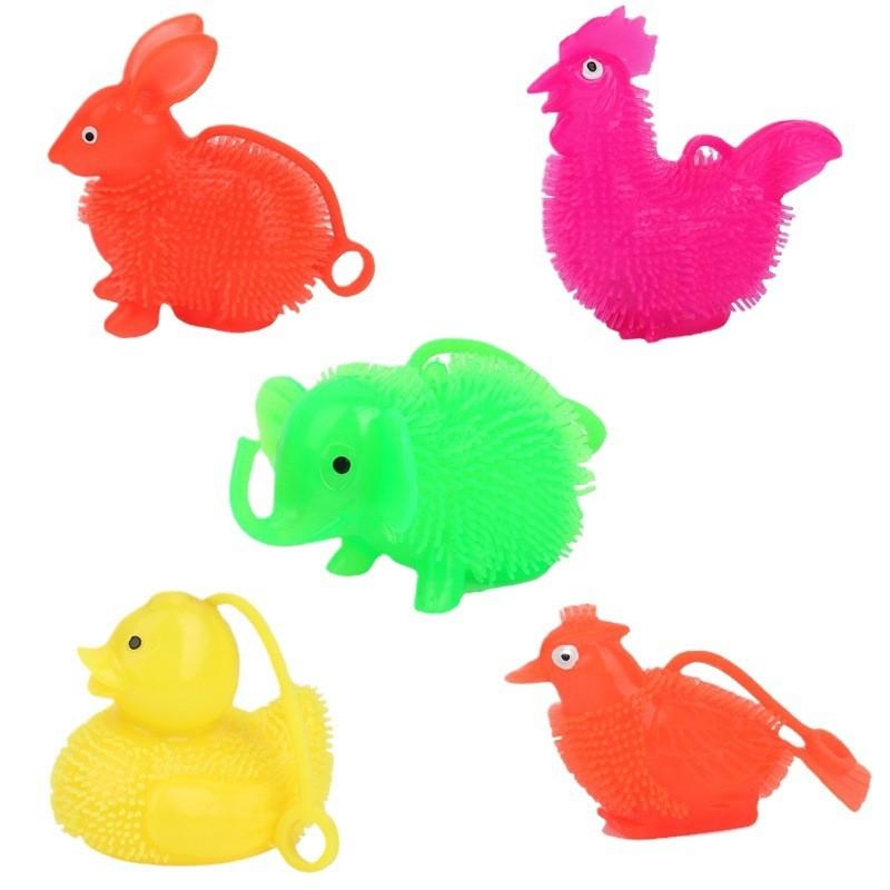 Led Light Toy With Flashing Animal Sounds For Children Sensory Play