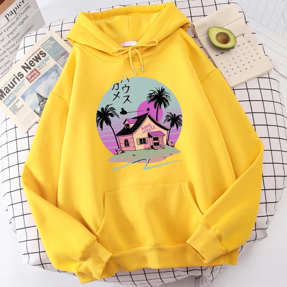 

Men s anime house offers fashionable, high-quality casual long-sleeved sweatshirts and street hoodies with coastal pattern print 3XL