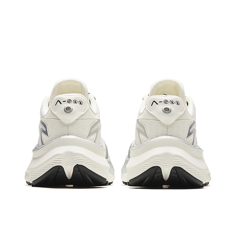 Anta Women's Explorer Professional Trail Running Shoes Ivory White Silver Grey Black 922345588-1