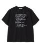 MILLO ARCHIVE Pir Typography T-Shirt [Black]