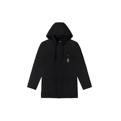 Giacca Coach con Cappuccio Cotone Capispalla Invernale Uomo Capispalla Nero VN0A4S1PBLK