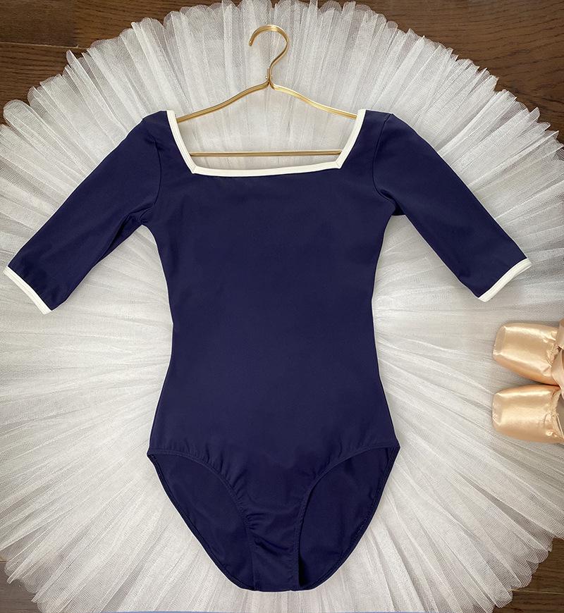 Expertly Crafted Ballet & Gymnastics Body-Shaping Leotard with Long Sleeves for Adult Training & Aerial Yoga