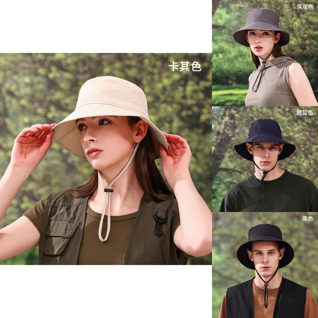 Summer Waterproof Fisherman Hat For Outdoor Travel Quick Dry Sun Protection For Hiking