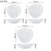 Fold Texture Ceramic Salad Plate Solid Color Irregular Dessert Dish Vegetable Plate Sashimi Plates Restaurant Creative Tableware