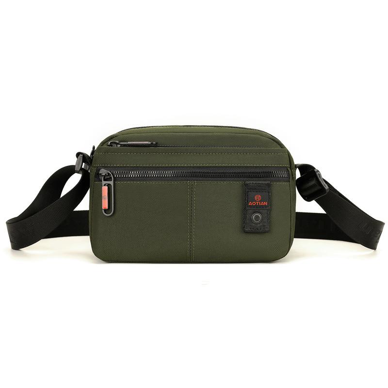 Bolso bandolera para hombre para exteriores, bolso de hombro Oxford, bolso para teléfono móvil