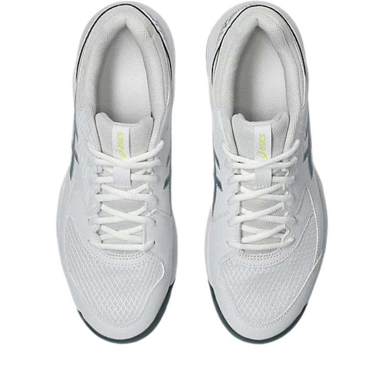 Asics Gel-Dedicate 8 Synthetic Leather Wide Round Toe Lace-Up Cushioning Low-Top Tennis Shoes Men sneaker 1041A410-108