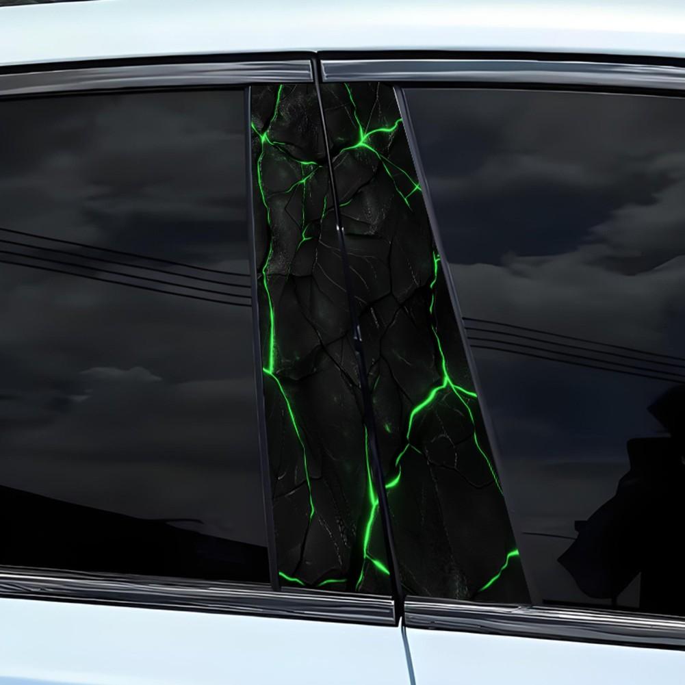 3D Car Decal B-Pillar Decoration Waterproof Sticker