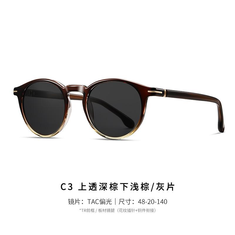 New men s and women s sunglasses material s31235Series black full frame TAC Polarized Sunglasses 48-20-140