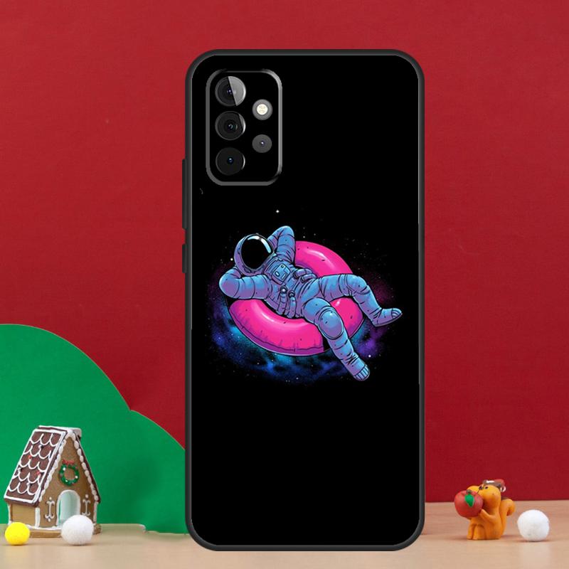 Astronaut Stern Weltraum Hülle Für Samsung Galaxy A55 A52 A32 A12 A33 A06 A16 A26 A36 A56 A15 A53 A13 A34 A54 A14 A17