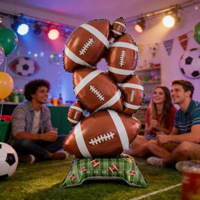 Football Balloons Extra Large Balloon for Party Decorations Inflatable Football Football Birthday Game Day